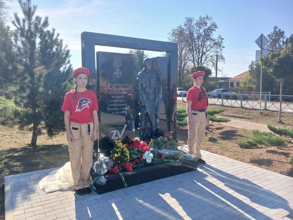 В хуторе Железном увековечили память героев СВО