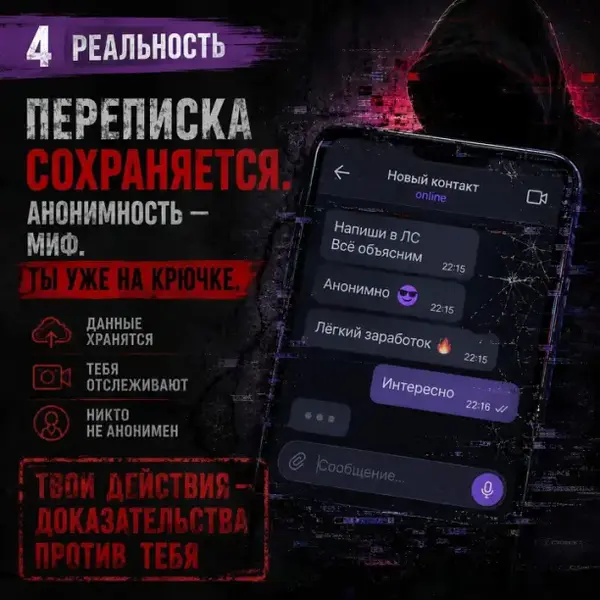 Осторожно: «лёгкие деньги» — это ловушка!
